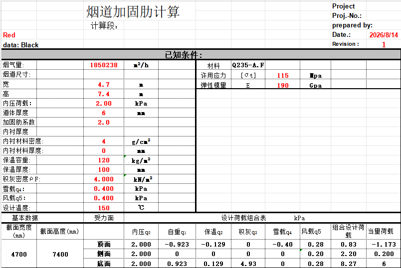 烟道加固筋计算表excel（点击下载文件）文章图片