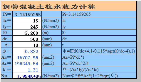 钢管混凝土柱承载力计算（点击下载文件） 工程造价资料封面