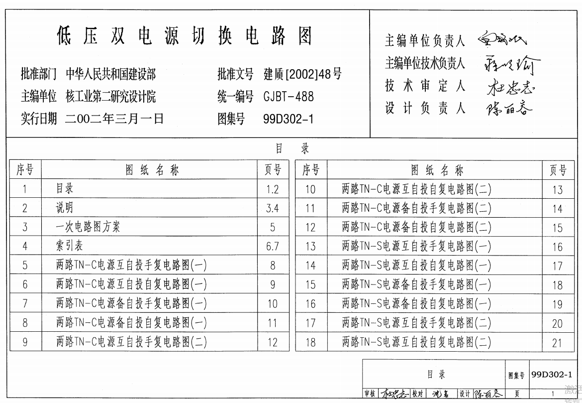 99D302-1 低压双电源切换电路图（点击下载文件）文章主图